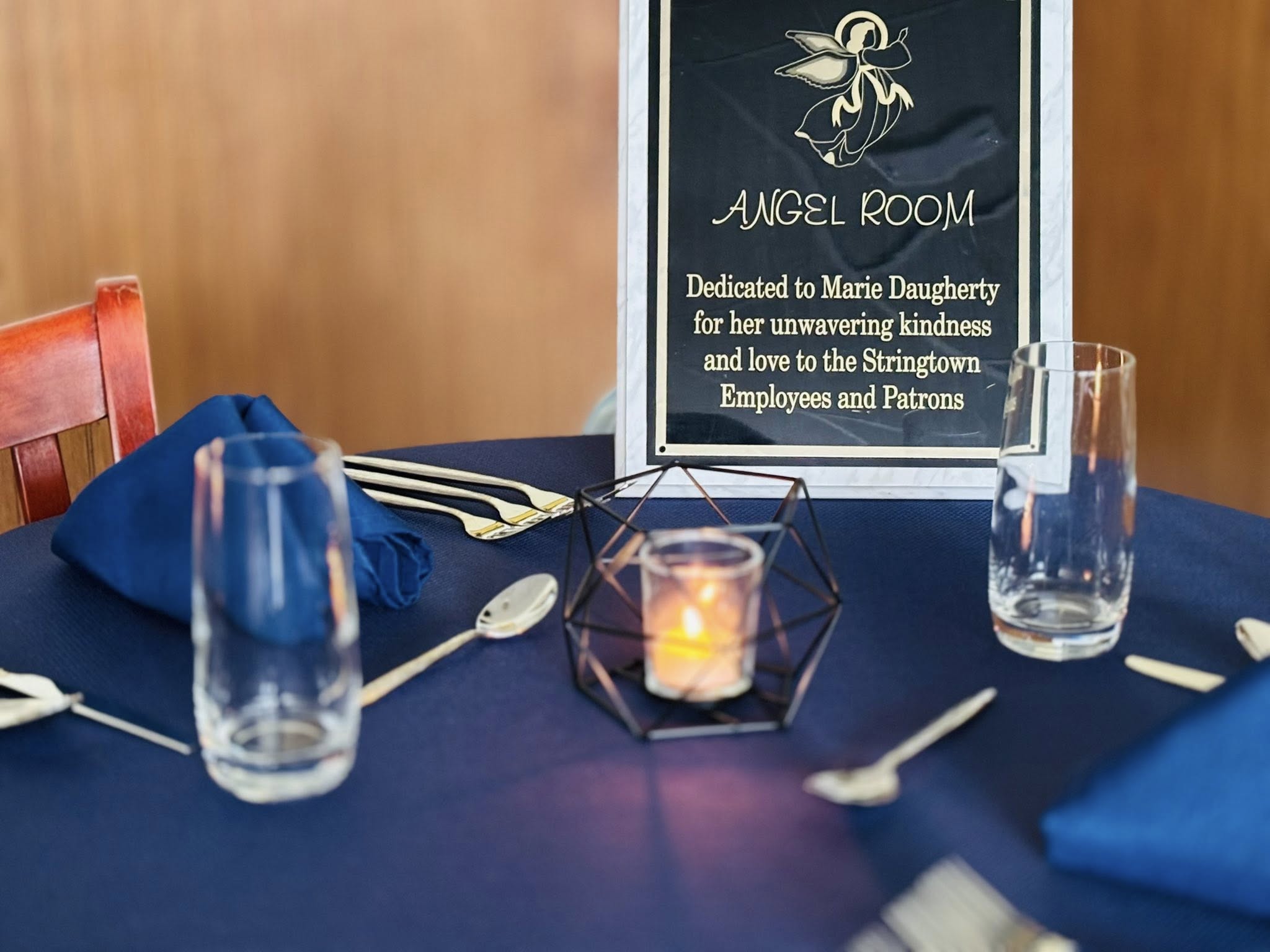 Angel Room dedication to Marie Daugherty